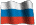 Flag in Honor of Russia